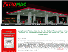 Tablet Screenshot of petromac.com